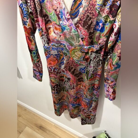 RARE ‼️ Tommy Hilfiger Women's Zendaya Dress Multi Colour- ZODIAC SIGN PRINT - Picture 7 of 16